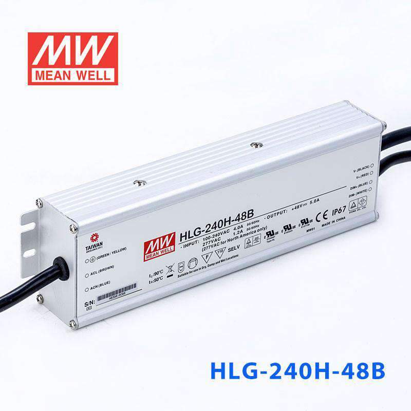 Mean Well HLG-240H-48B Power Supply 240W 48V- Dimmable - PHOTO 1