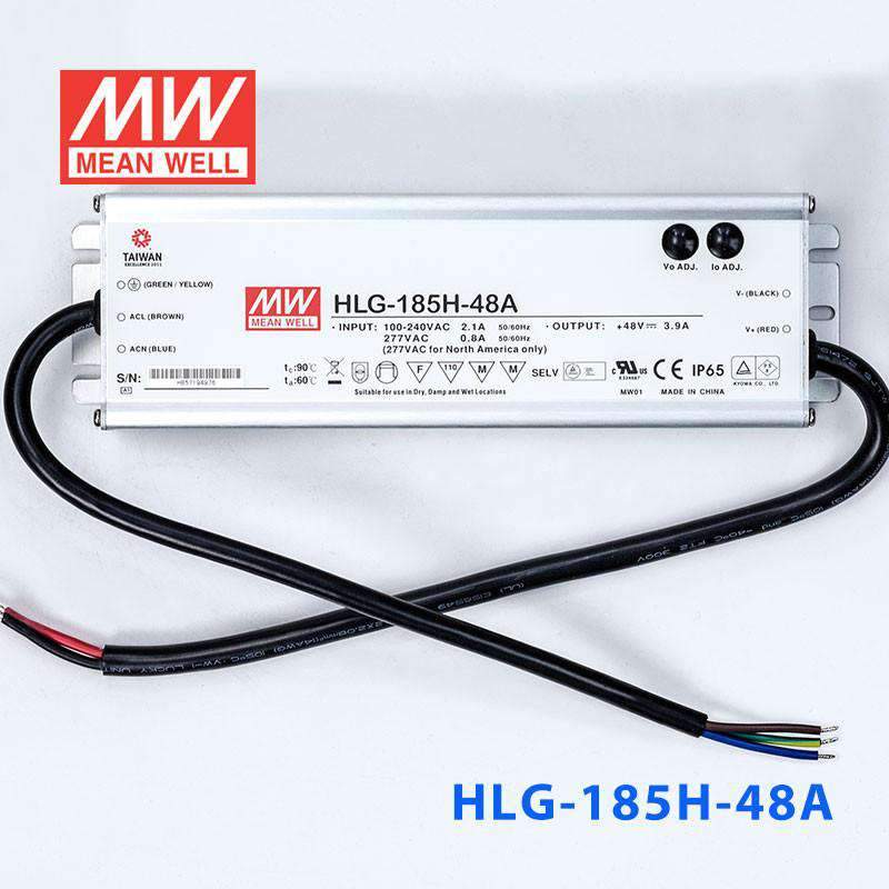 Mean Well HLG-185H-48A Power Supply 185W 48V - Adjustable - PHOTO 2