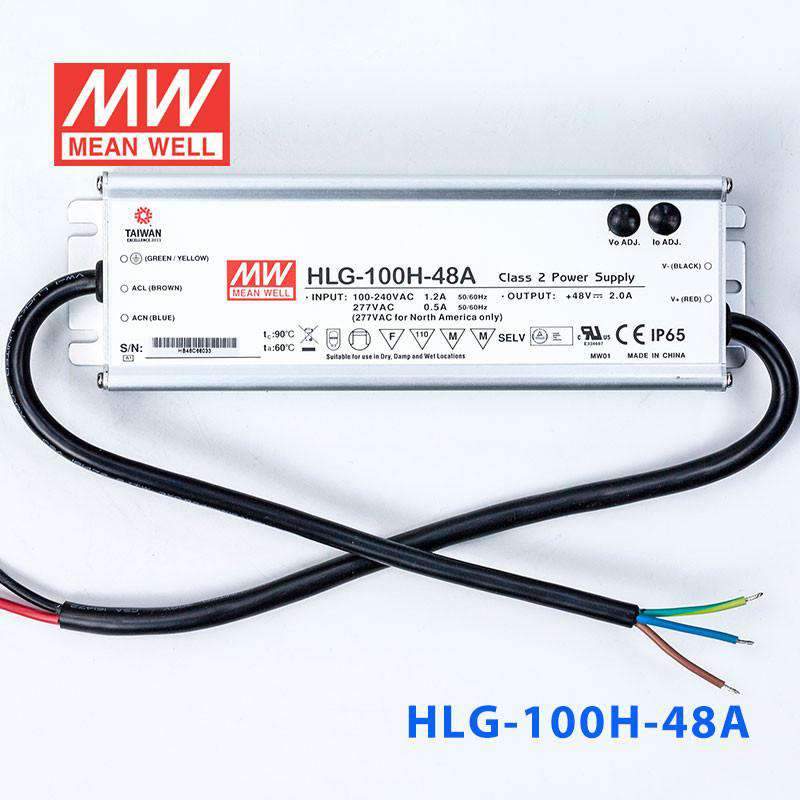 Mean Well HLG-100H-48A Power Supply 100W 48V - Adjustable - PHOTO 2