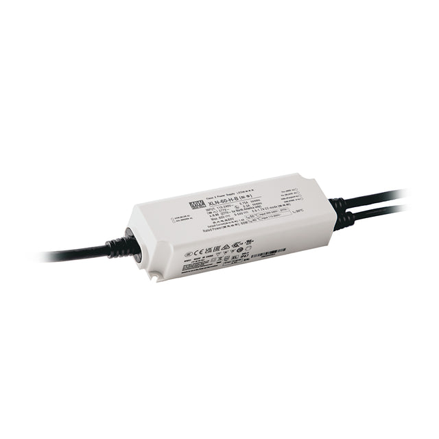 Mean Well XLN-60-24-DA2 LED Driver 60W 24V IP67, DALI2 + Push Dimming