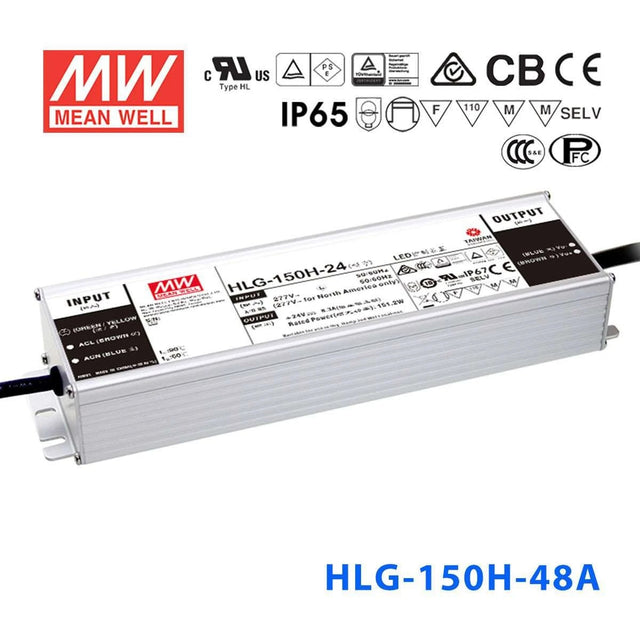 Mean Well HLG-150H-48A Power Supply 150W 48V - Adjustable