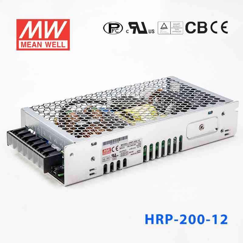 Mean Well HRP-200-12 Power Supply 200.4W 12V