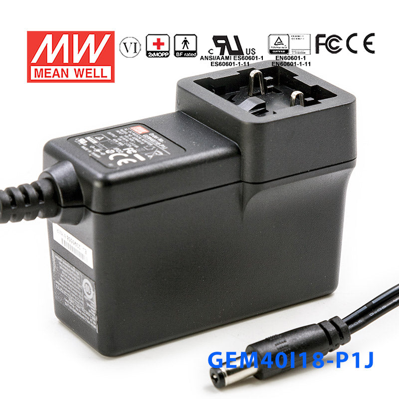 Mean Well GEM40I18-P1J Power Supply 40W 18V