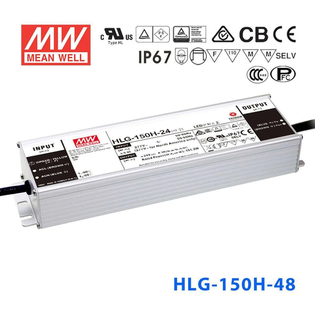 Mean Well HLG-150H-48 Power Supply 150W 48V